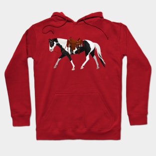 Pinto Ranch Horse - Equine Rampaige Hoodie